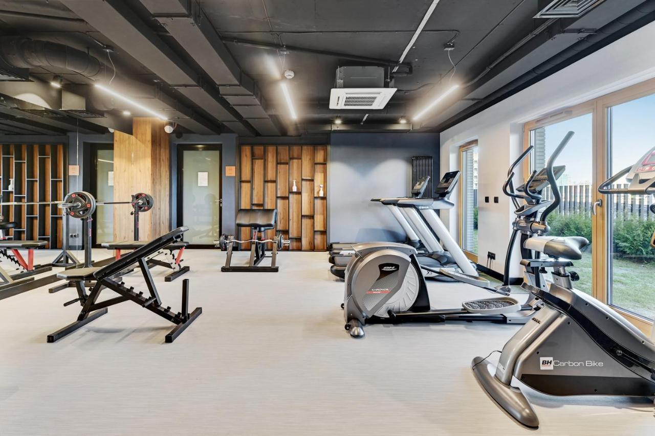 Nadmotlawie Riverside & Gym By Downtown Apartments Гданьск Экстерьер фото